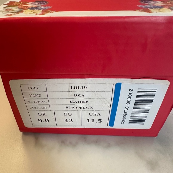 FRENCH SOLE Lola Black Leather Round Toe Ballet Flats - EUR 42 - Picture 14 of 15